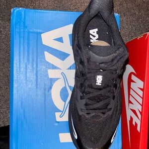 Hoka One One Men's Black Athletic Shoes